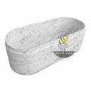 Marble bathtub in Carrara White - Image 3