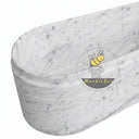 Marble bathtub in Carrara White - Image 4
