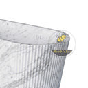 Marble bathtub in Carrara White - Image 2