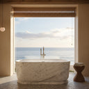 Marble bathtub in Carrara White - Image 6