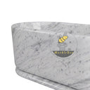 Marble bathtub in Carrara White - Image 4