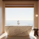 Marble bathtub in Carrara White - Image 7
