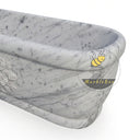 Marble bathtub in Carrara White - Image 6