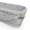 Marble bathtub in Carrara White - Image 6