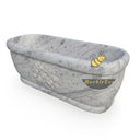 Marble bathtub in Carrara White - Image 4