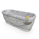 Marble bathtub in Carrara White - Image 4