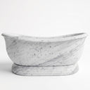Marble bathtub in Carrara White - Image 5