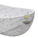 Marble bathtub in Carrara White - Image 5