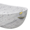 Marble bathtub in Carrara White - Image 5