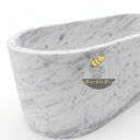 Marble bathtub in Carrara White - Image 3