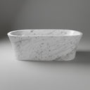 Marble bathtub in Carrara White - Image 1