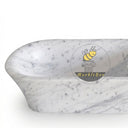 Marble bathtub in Carrara White - Image 7