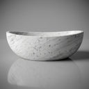 Marble bathtub in Carrara White - Image 7