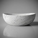 Marble bathtub in Carrara White - Image 7