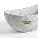 Marble bathtub in Carrara White - Image 8
