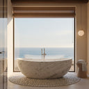 Marble bathtub in Carrara White - Image 2