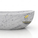 Marble bathtub in Carrara White - Image 3