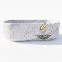Marble bathtub in Carrara White - Image 4