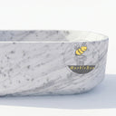 Marble bathtub in Carrara White - Image 3