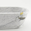 Marble bathtub in Carrara White - Image 7