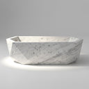 Marble bathtub in Carrara White - Image 2