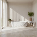 Marble bathtub in Carrara White - Image 1