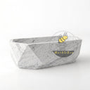 Marble bathtub in Carrara White - Image 3