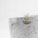 Marble bathtub in Carrara White - Image 5
