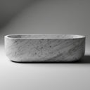 Marble bathtub in Carrara White - Image 2