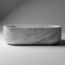 Marble bathtub in Carrara White - Image 2