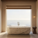 Marble bathtub in Carrara White - Image 1