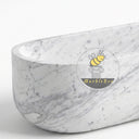 Marble bathtub in Carrara White - Image 6