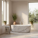 Marble bathtub in Carrara White - Image 4
