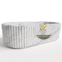 Marble bathtub in Carrara White - Image 3