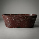 Marble bathtubs in Rosso Lepanto - Image 3