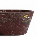 Marble bathtubs in Rosso Lepanto - Image 4