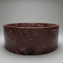 Marble tub in Rosso Lepanto - Image 2