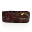 Marble bathroom tub in Rosso Lepanto - Image 6