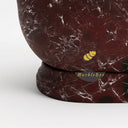 Red Marble Bathtub in Rosso Lepanto - Image 4