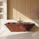Marble bathtubs in Rosso Lepanto - Image 1
