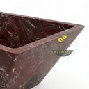 Marble bathtubs in Rosso Lepanto - Image 5