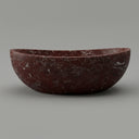Marble bathroom tub in Rosso Lepanto - Image 2