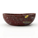 Marble bathroom tub in Rosso Lepanto - Image 6