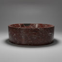 Red Marble Bath in Rosso Lepanto - Image 1