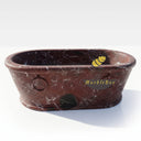 Red Marble Bathtub in Rosso Lepanto - Image 6