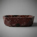 Red Marble Bath in Rosso Lepanto - Image 5