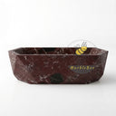 Red Marble Bath in Rosso Lepanto - Image 6