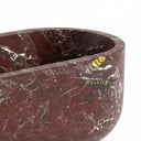 Solid Marble bathtub in Rosso Lepanto - Image 5