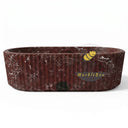 Solid Marble bathtub in Rosso Lepanto - Image 3