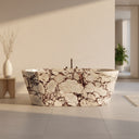 Luxury Marble bathtub in Calacatta viola - Image 1